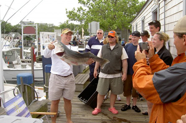 Nantucket Striped Bass Fishing Charter